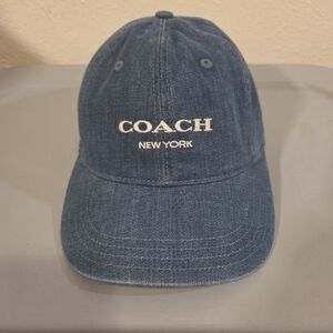 Coach Denim ballcap